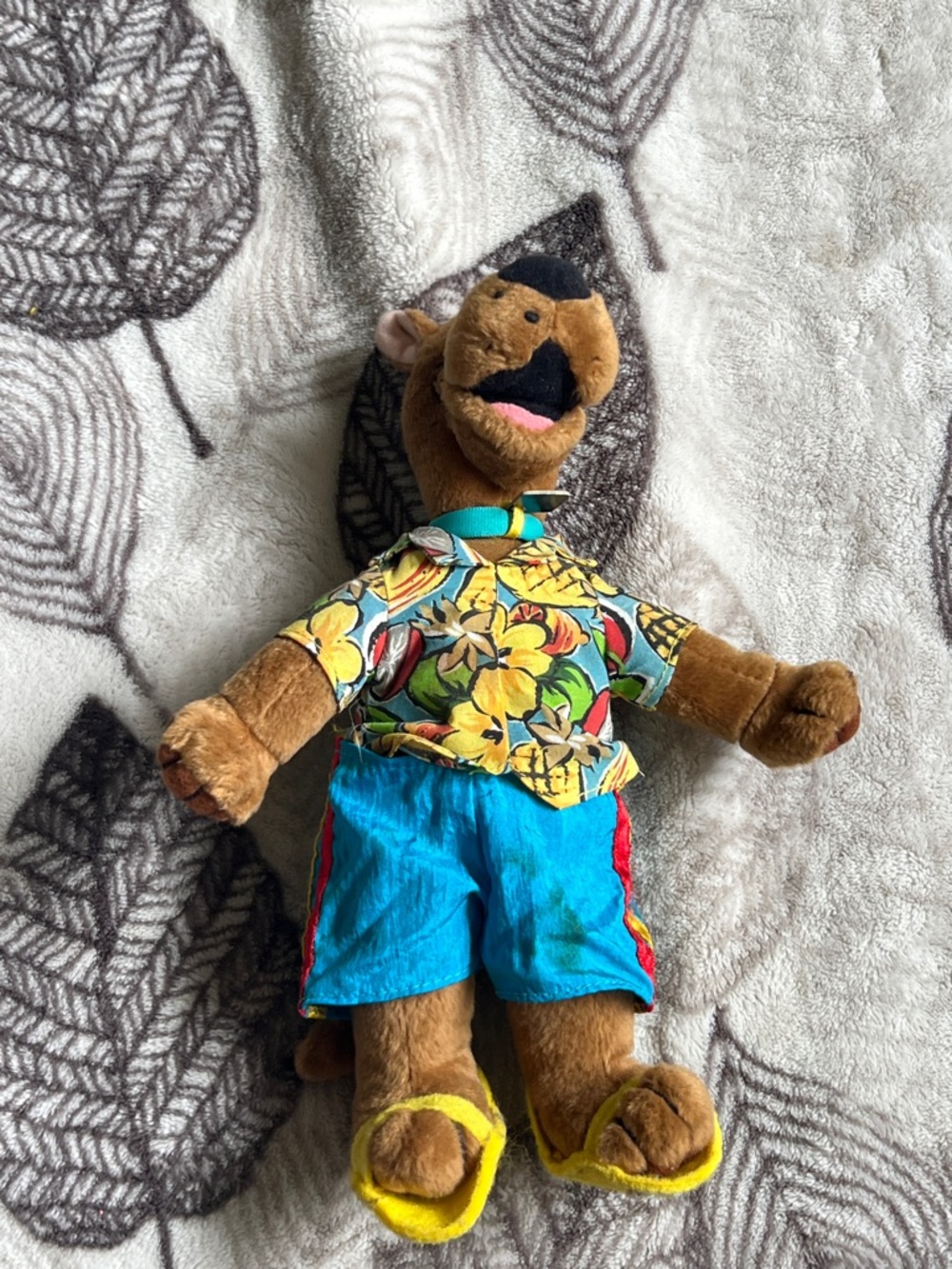 Vintage Scooby-Doo!Cartoon Network Brown Plush